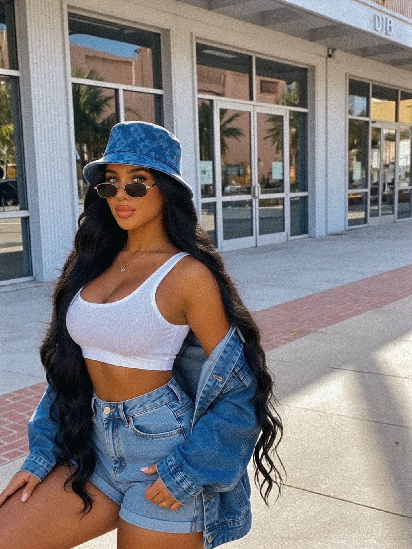 Long Sleeve Denim Jacket